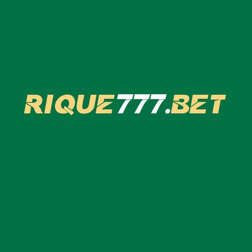 Logo da RIQUE777.BET